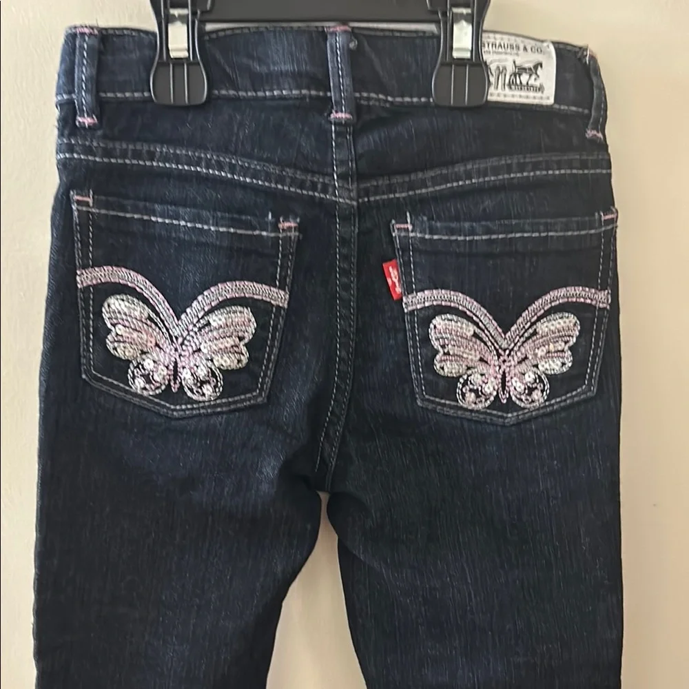 Levi's Blue Skinny Leg Denim Jeans - Picture 1 of 10